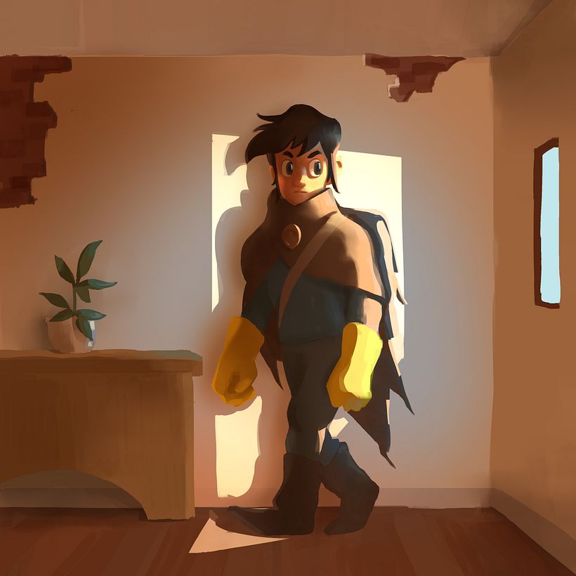 My project in Lighting Principles for Digital Painting course 5