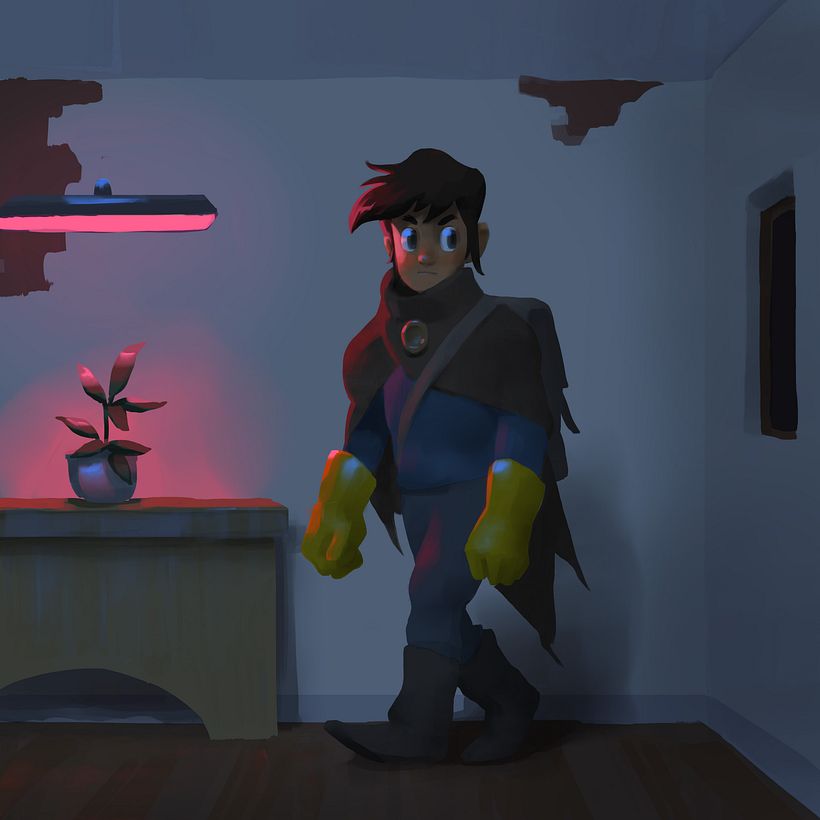 My project in Lighting Principles for Digital Painting course 4