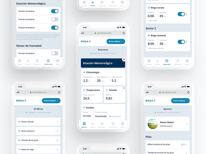 Rediseño WebApp RiegaT 0