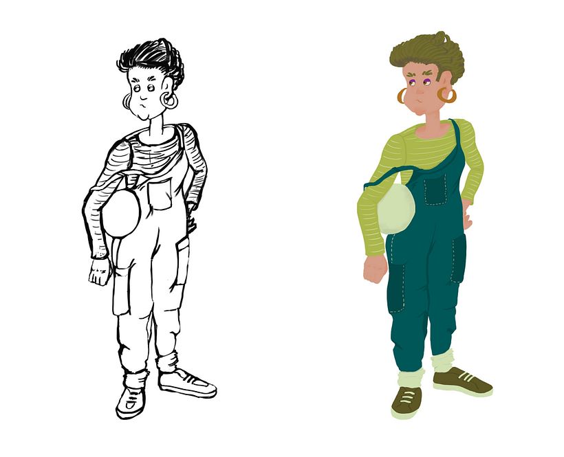 Steps of creating my character