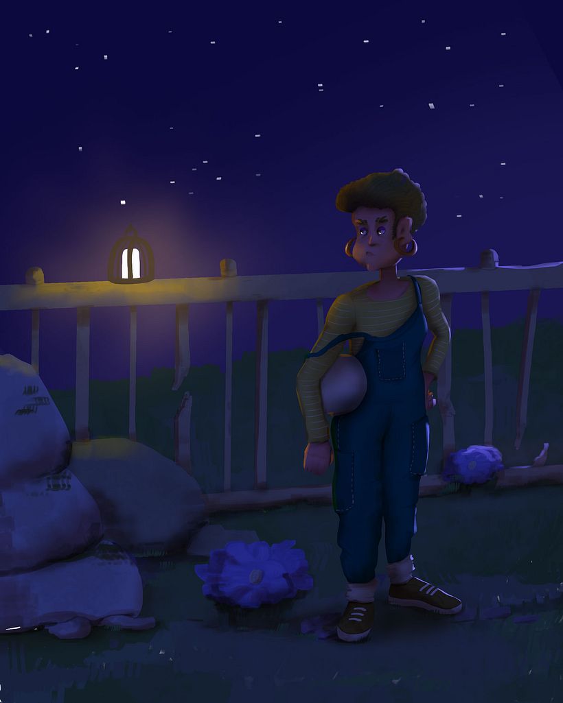 night exterier