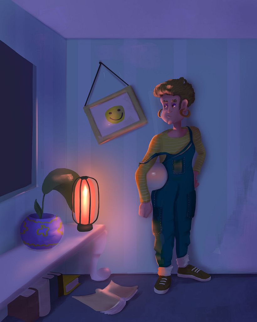 night interier