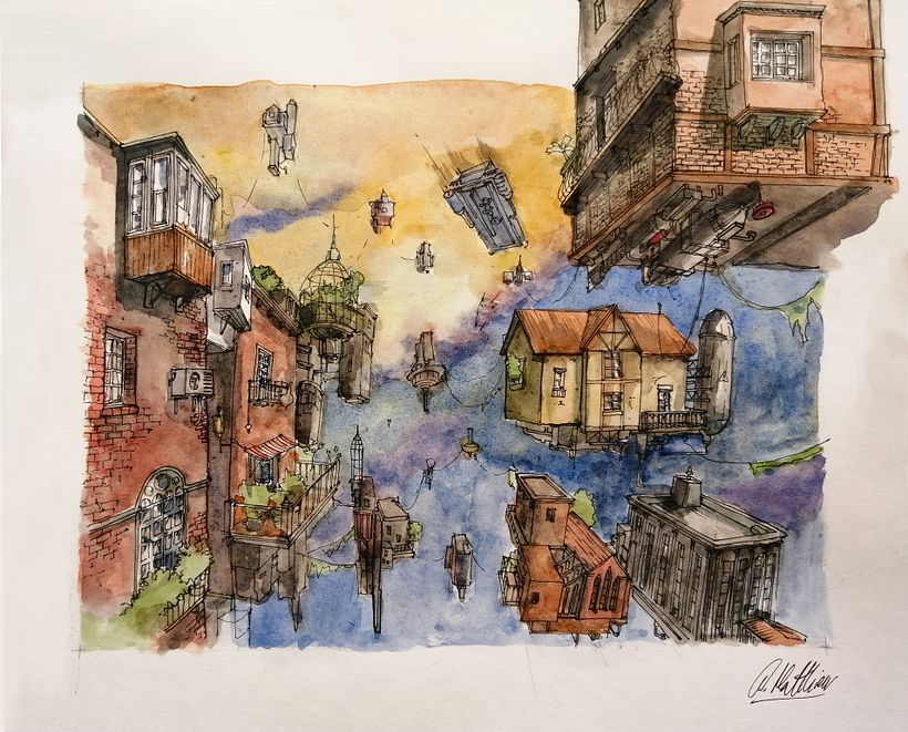 My floating city 0
