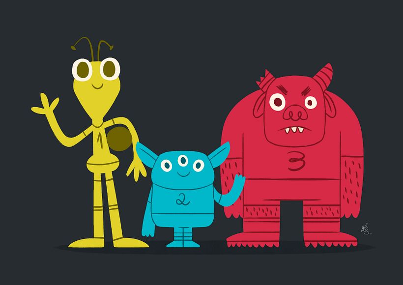 My project in Illustrated Characters Factory course 0