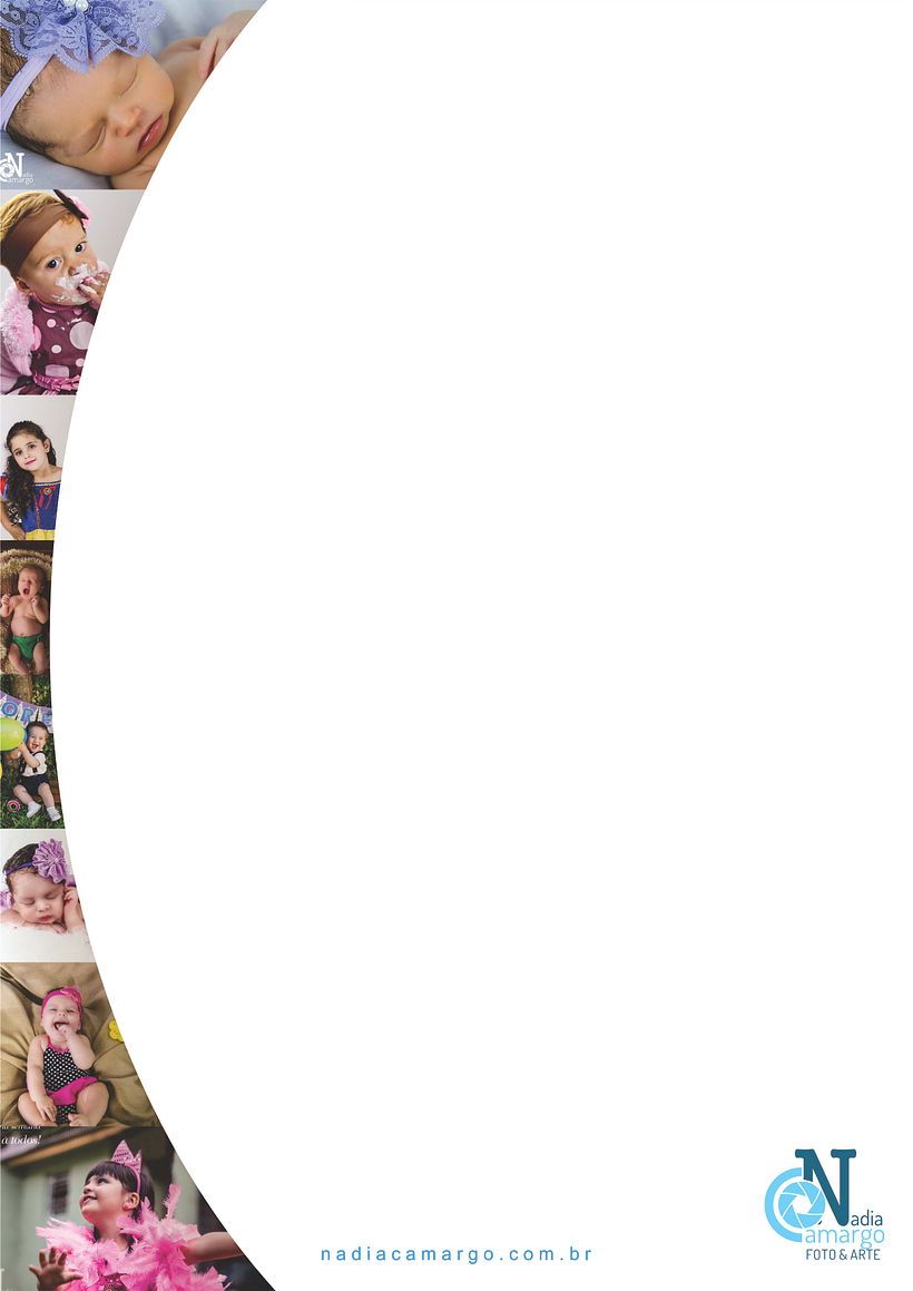 Mudei o nome para NadiaDSpringer Fotografia ao ficar viúva e aproveitei para redesenhar a logo