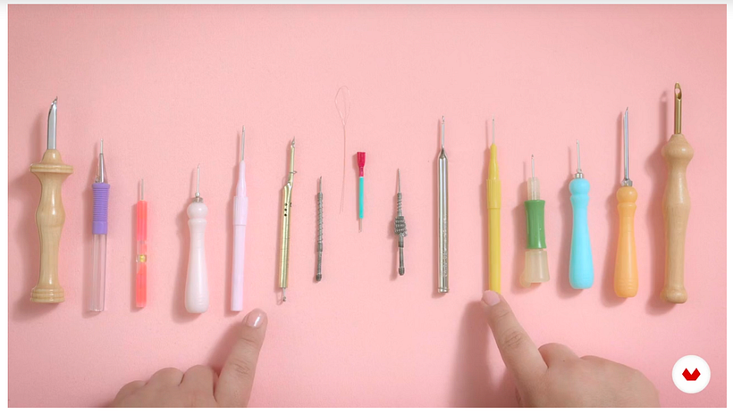 Laura Ameba’s punch needle collection