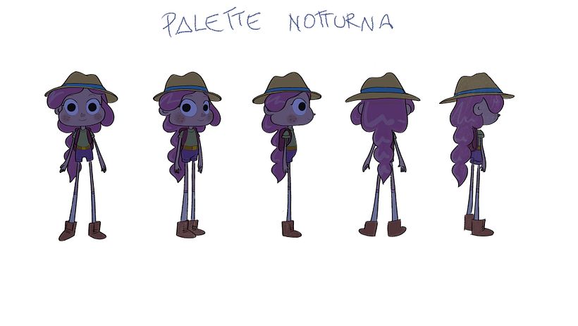 Night palette for Chloe.
