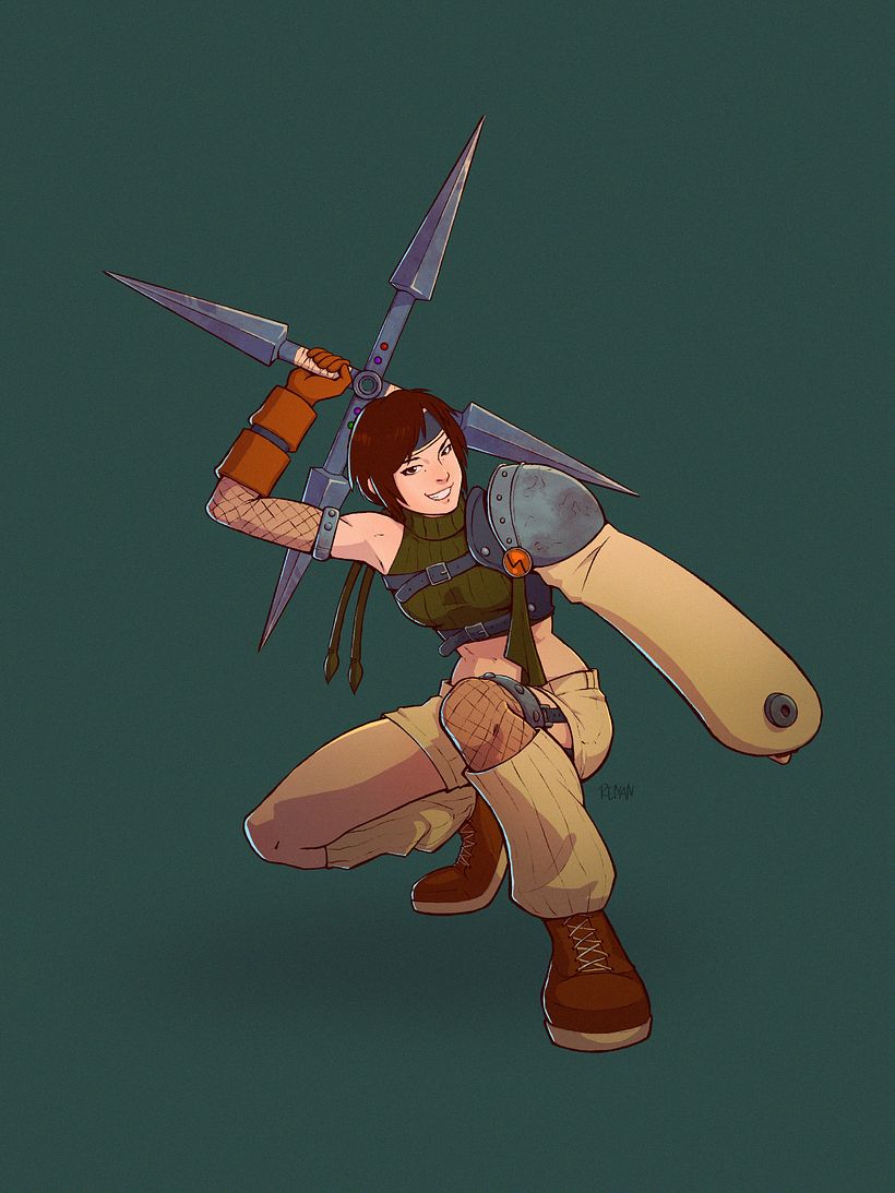 Yuffie FFVII.