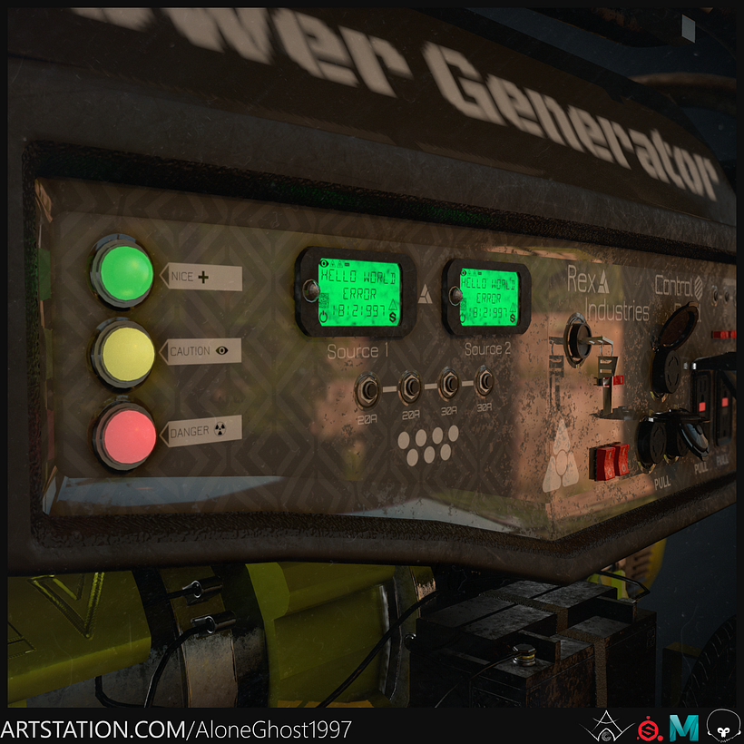 My project in Realistic Prop Creation for Video Games course 7