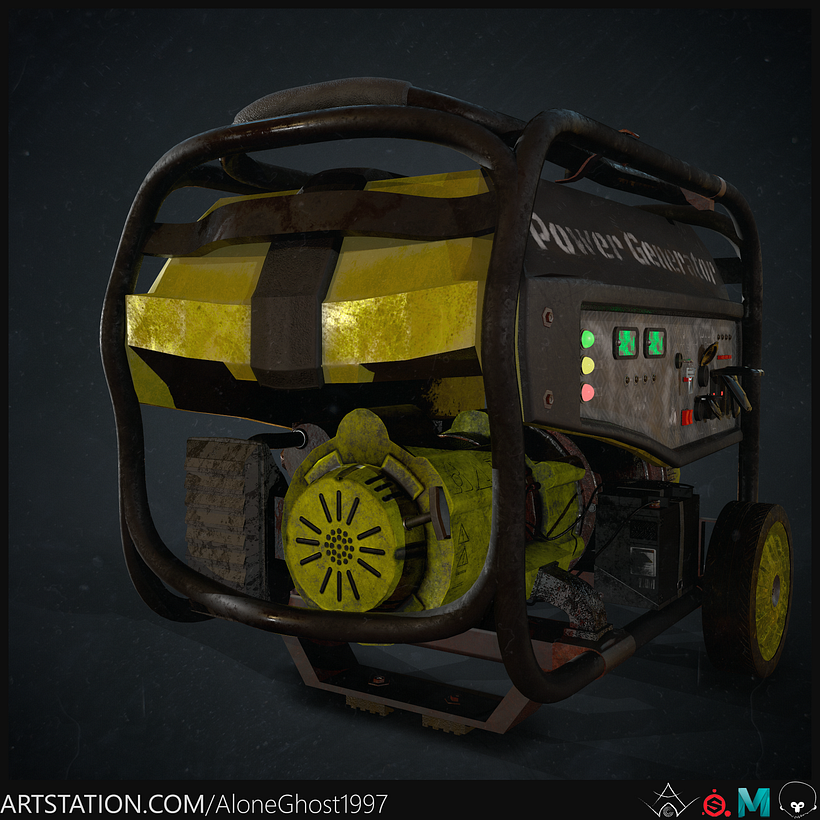 My project in Realistic Prop Creation for Video Games course 10