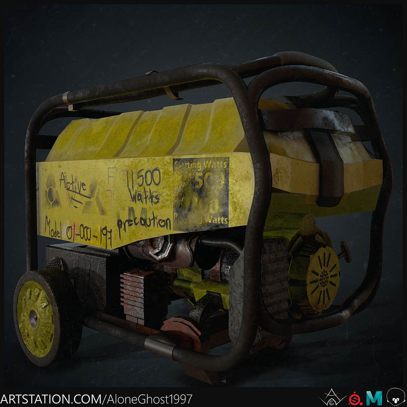 My project in Realistic Prop Creation for Video Games course 11