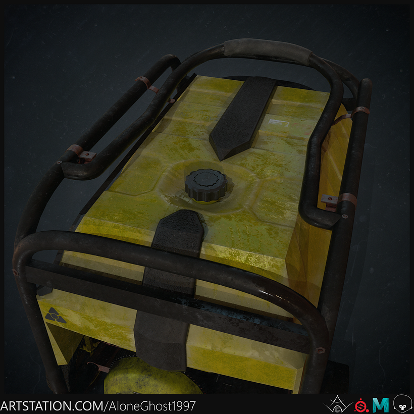 My project in Realistic Prop Creation for Video Games course 12