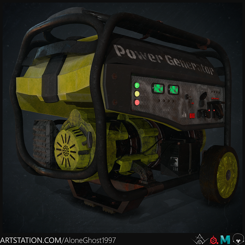 My project in Realistic Prop Creation for Video Games course 13
