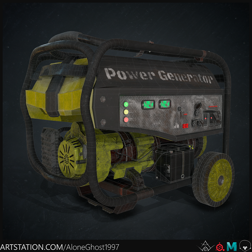 My project in Realistic Prop Creation for Video Games course 14