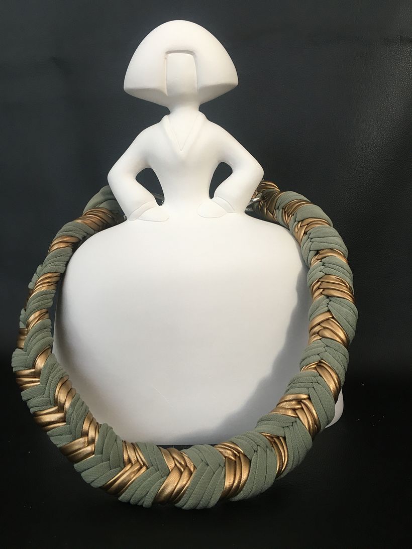 Mi Proyecto del curso: Creación de joyería textil 0