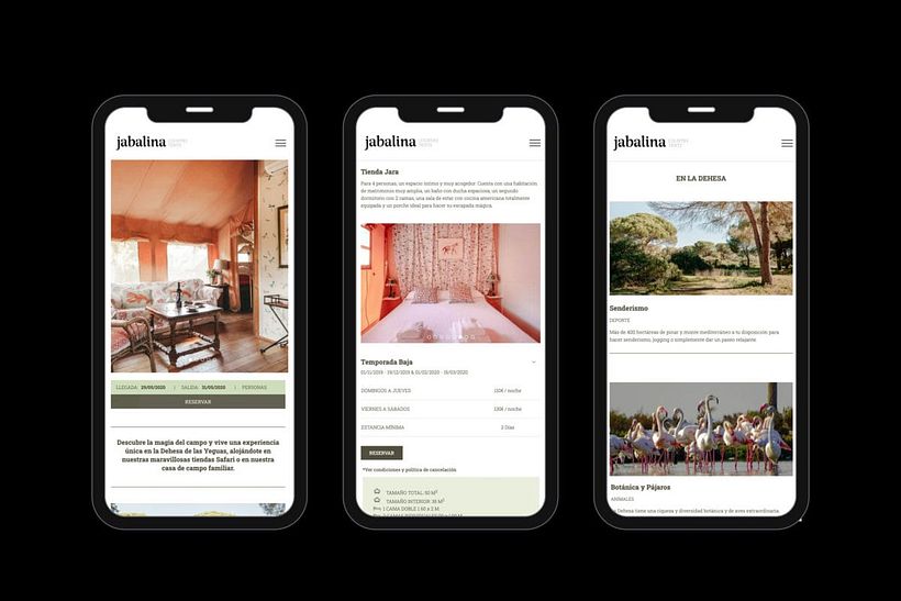 Jabalina Country Tents - Art Direction