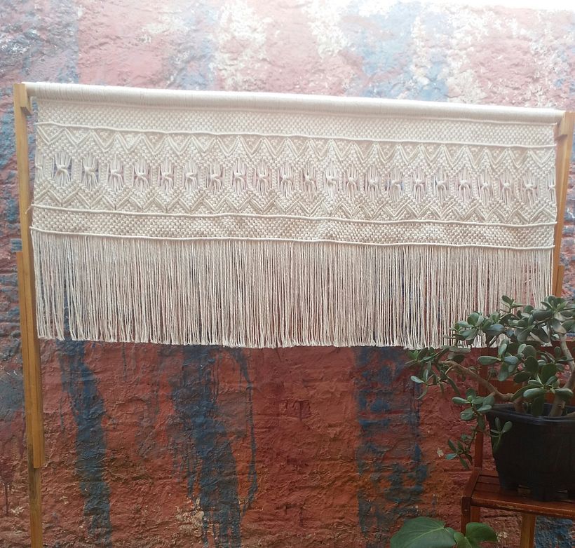 Cabeceira de cama de casal.
