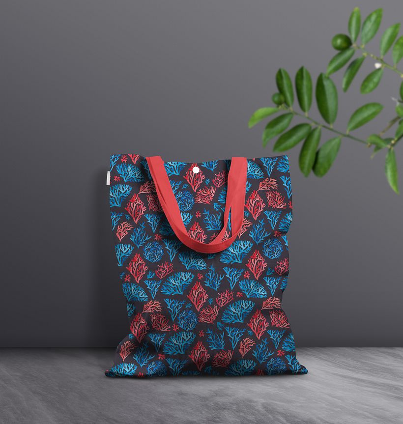 Mi Proyecto del curso: Diseño de estampados con la técnica del tresbolillo 1