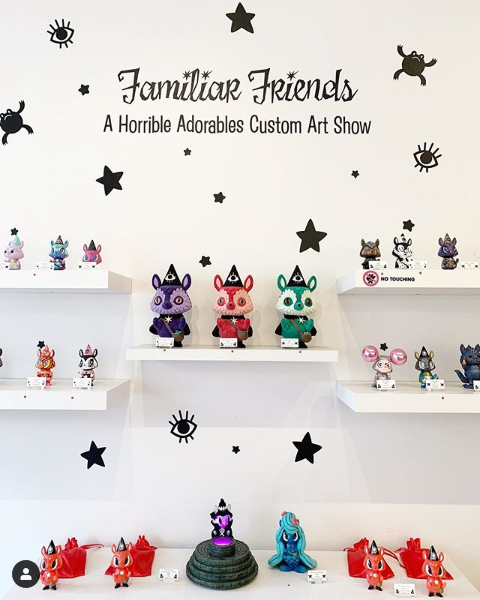 "Familiar Friends" Exhibition at Woot Bear Gallery, San Francisco, USA