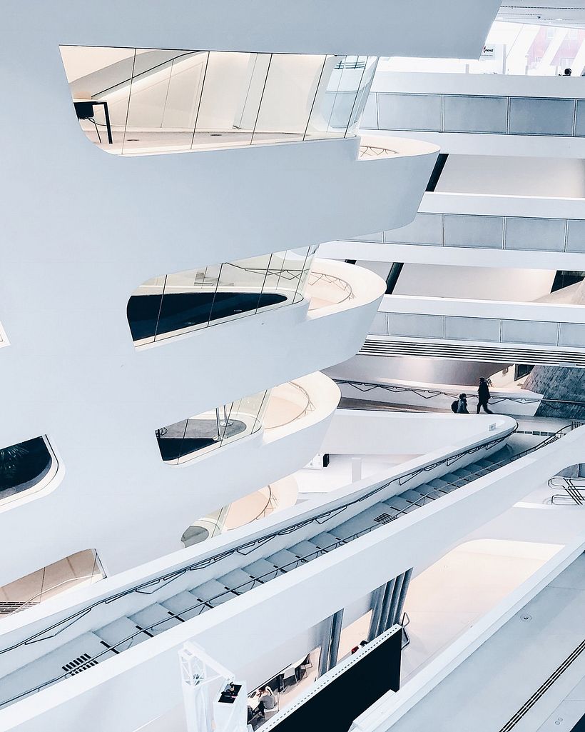 Universidad de Economía de Viena. Viena (Austria). Zaha Hadid. Foto: Martino Pietropoli