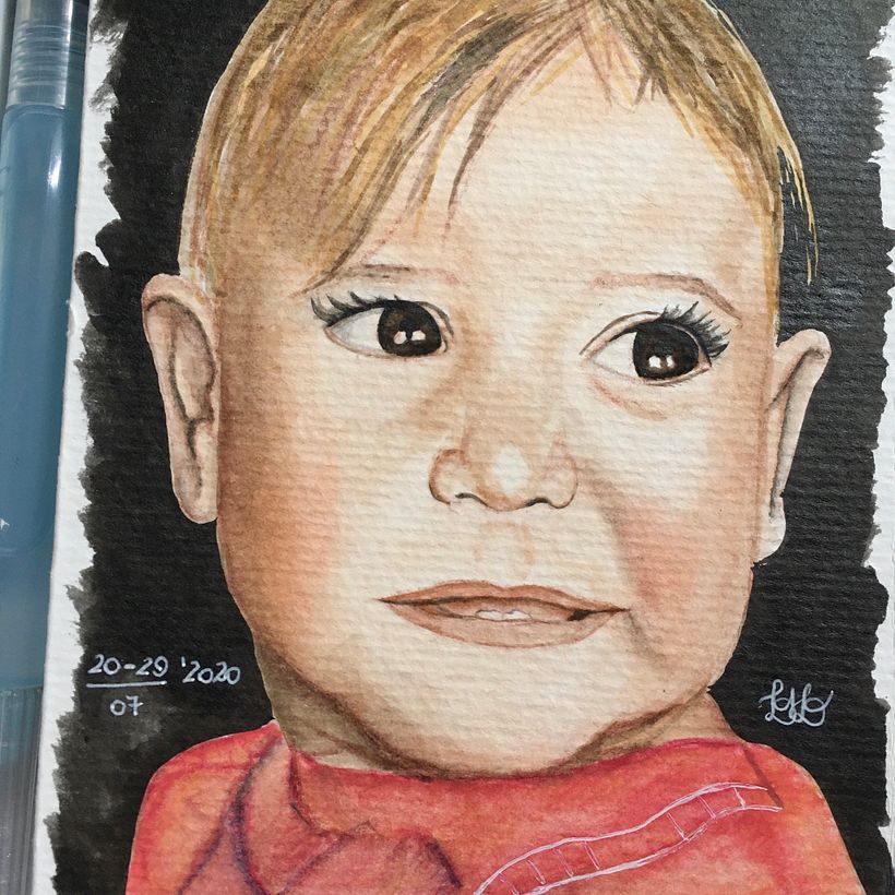 PC: Cuaderno de retratos en acuarela 5