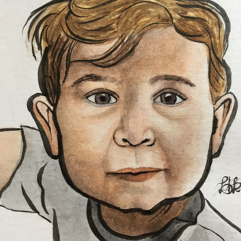 PC: Cuaderno de retratos en acuarela 10