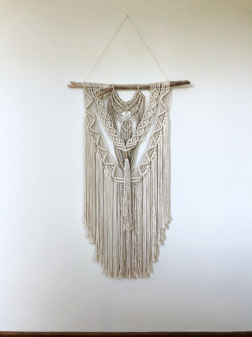 Mi Proyecto del curso: Macramé: nudos básicos y complejos 0