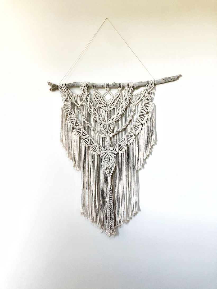 Mi Proyecto del curso: Macramé: nudos básicos y complejos 1