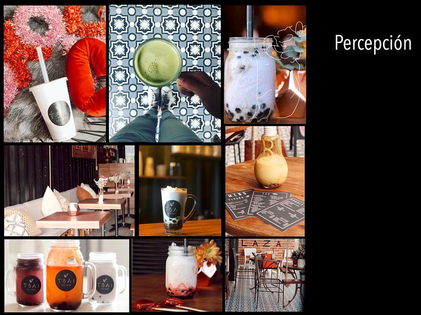El proyecto se realizo para un tea bar, donde su marca tiene gran identidad y era necesario reflejarla en el espacio.