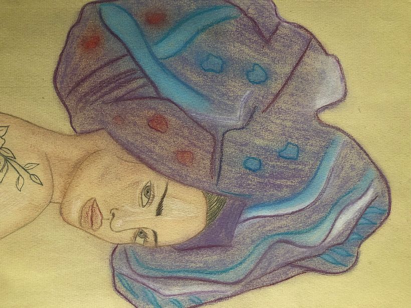 Mi Proyecto del curso: Ilustración con pastel y lápices de colores 4