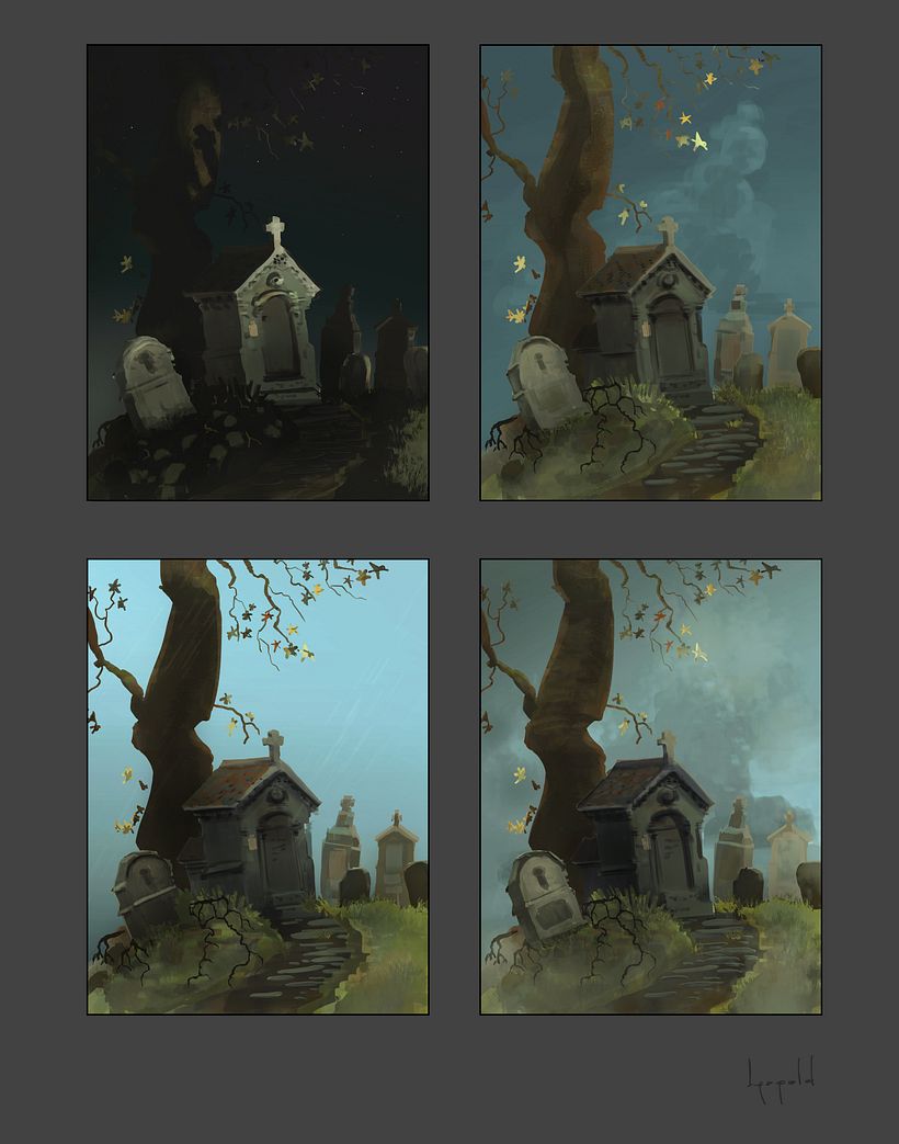 My project in Lighting Principles for Digital Painting course 0