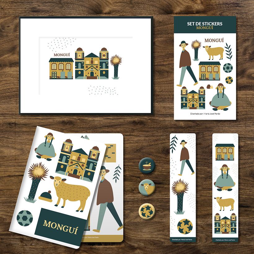 Mi Proyecto del curso: Ilustración vectorial aplicada a papelería 2