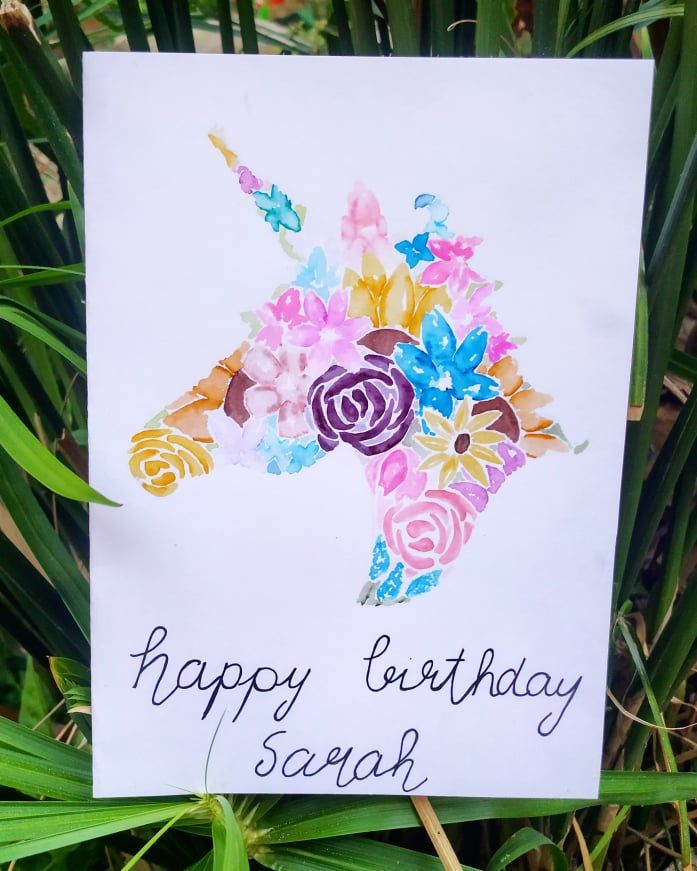 Hand-Painted Cards using Watercolor Pens 2