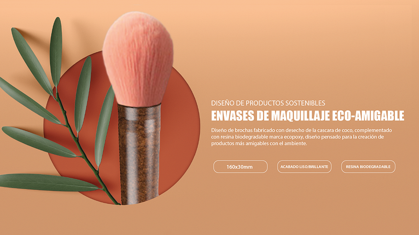 BROCHAS ECOAMIGABLE (CASCARA DE COCO) 0