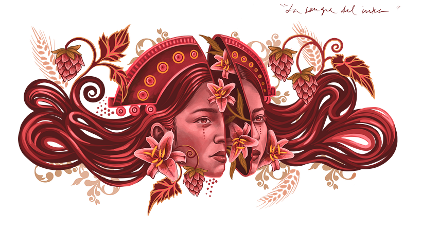 Alma Andina / ilustración digital  1