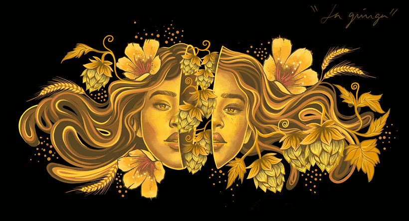 Alma Andina / ilustración digital  3