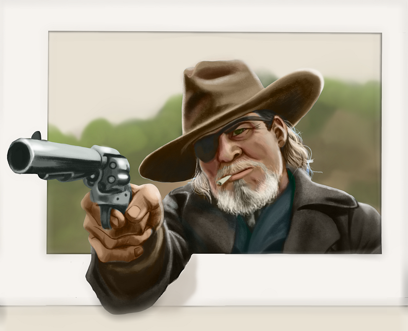Rooster Cogburn de True Grit (2011)