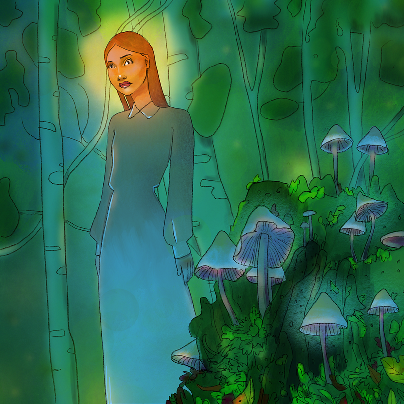 The magic of the woods. 