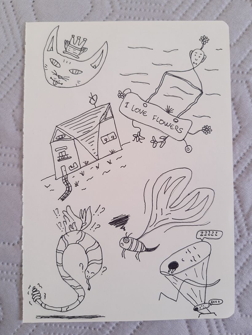 Meu projeto do curso: A arte de desenhar: transforme seus rabiscos em arte 5