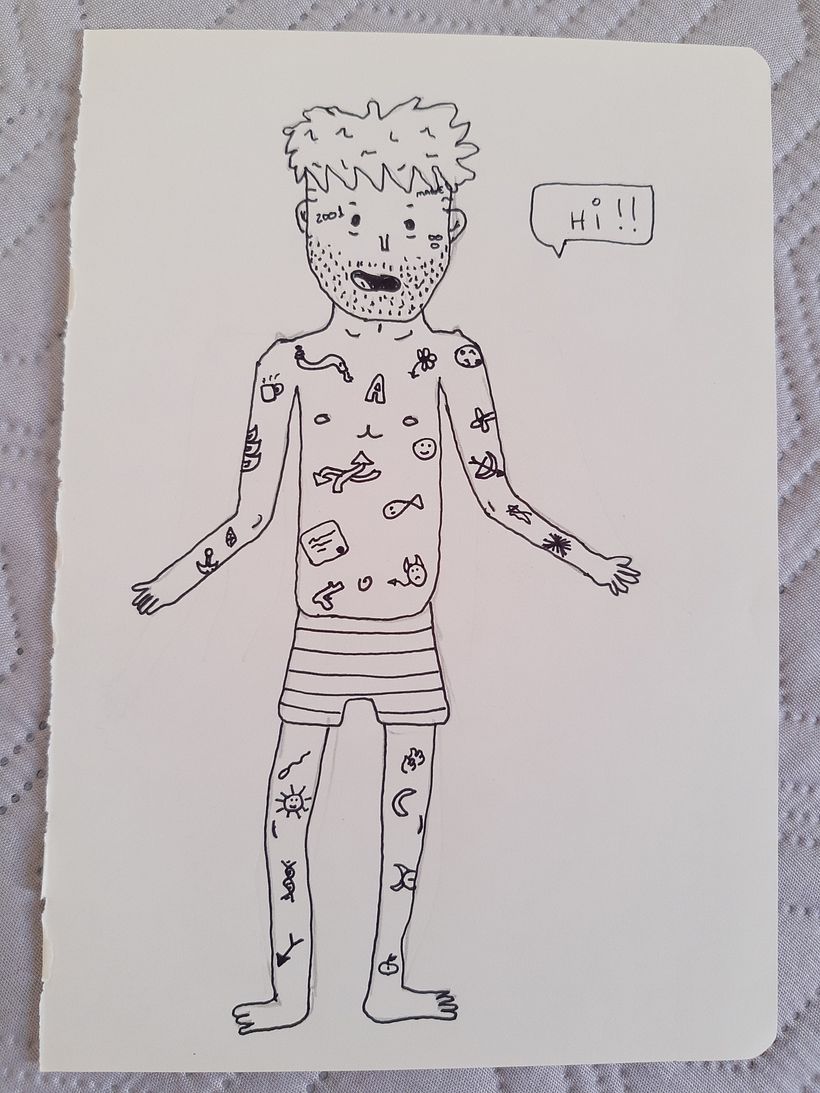 Meu projeto do curso: A arte de desenhar: transforme seus rabiscos em arte 3