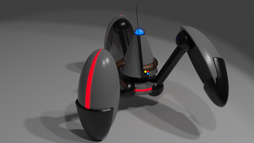 Probando Blender: Droid 0