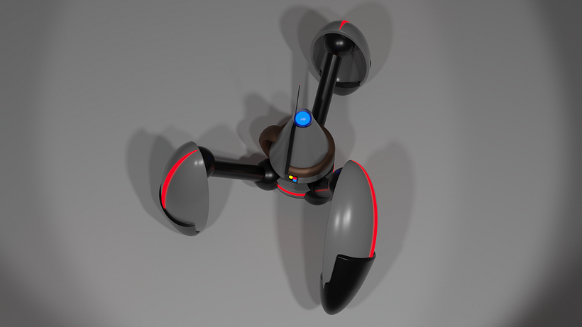 Probando Blender: Droid 1