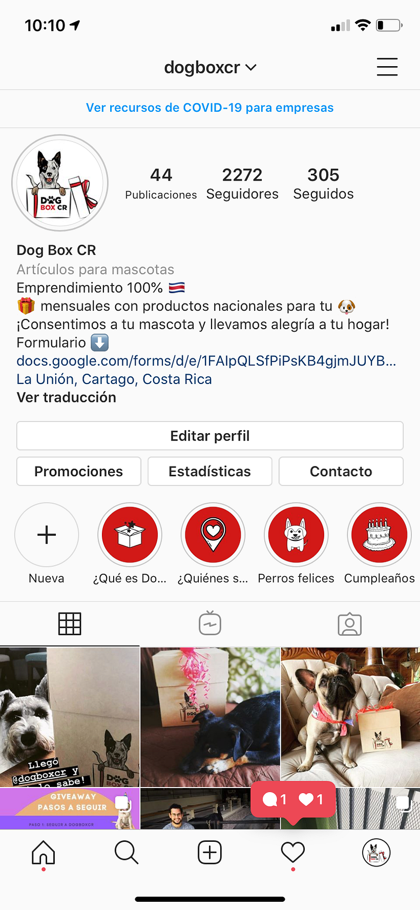 Mi Proyecto del curso: Estrategia de marca en Instagram 0