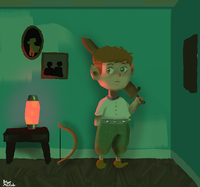 Meu projeto do curso: Princípios de iluminação para pintura digital 5