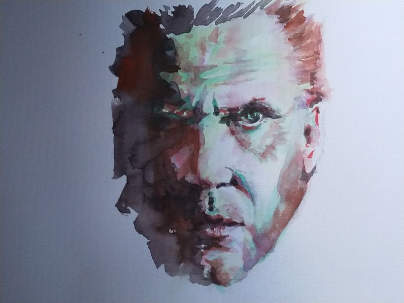 Mi Proyecto del curso: Retrato artístico en acuarela 2