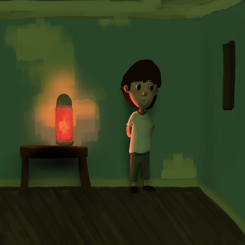 My project in Lighting Principles for Digital Painting course -1