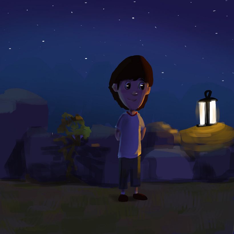 My project in Lighting Principles for Digital Painting course 1