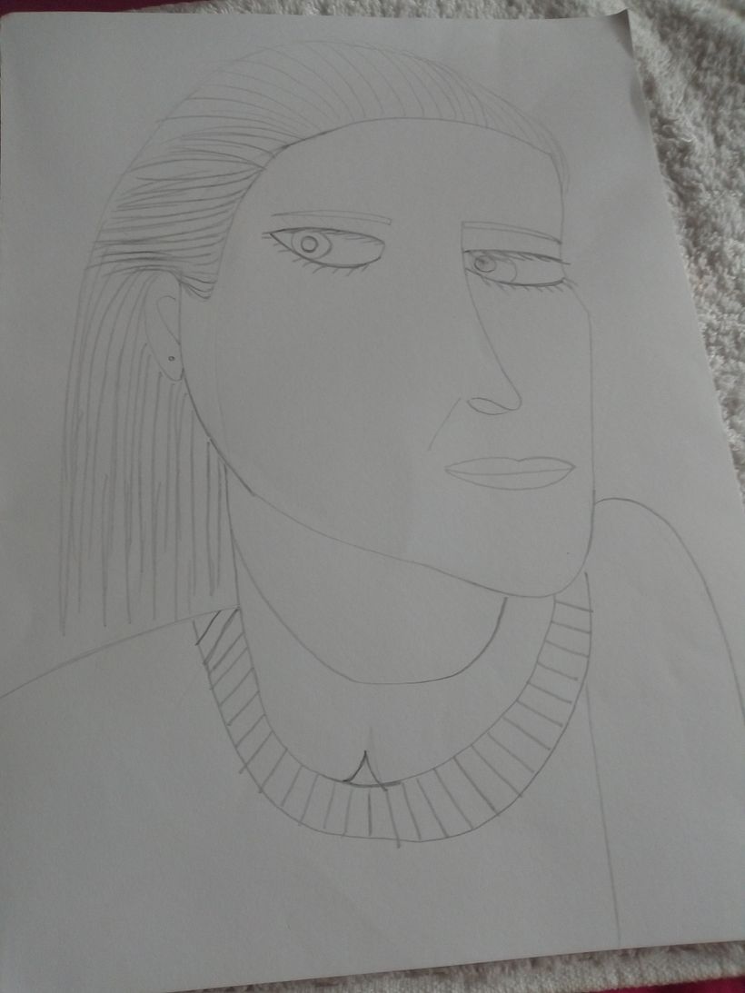 Mi Proyecto del curso: Retrato realista con lápiz de grafito 0
