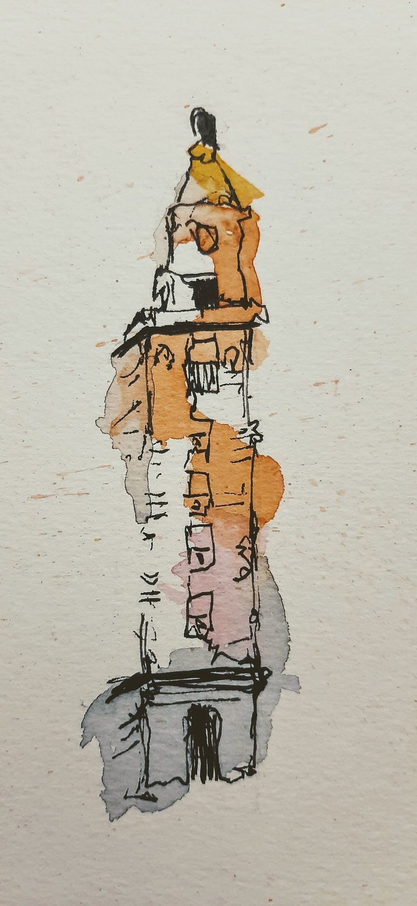 A second and playful version of the tower