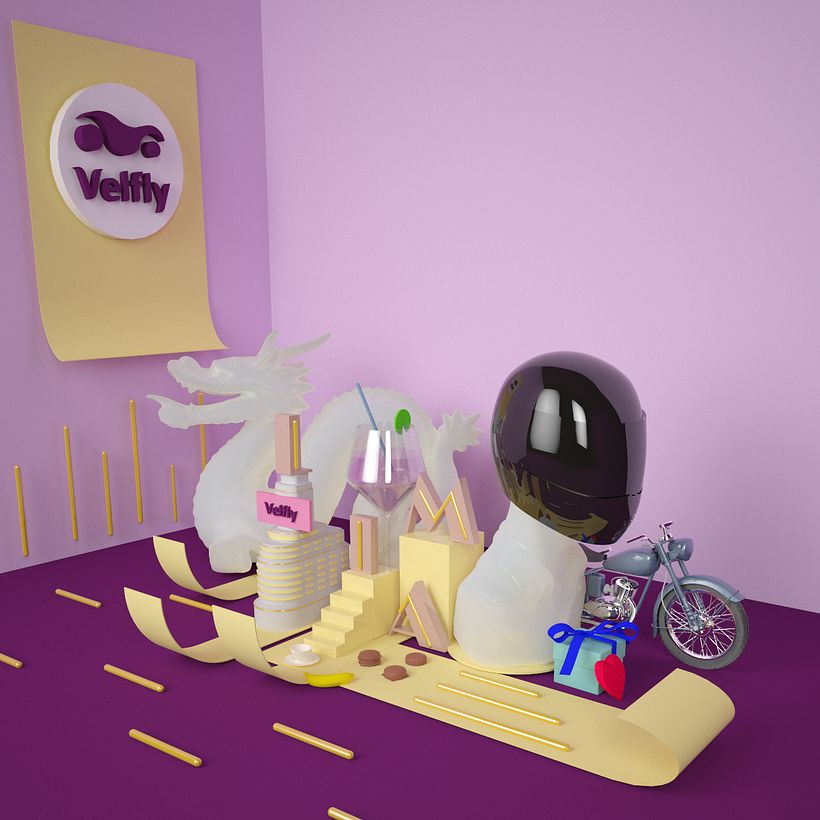 Mi Proyecto del curso: Dirección de Arte con Cinema 4D 0